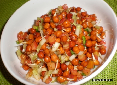 Chana Sprout Salad